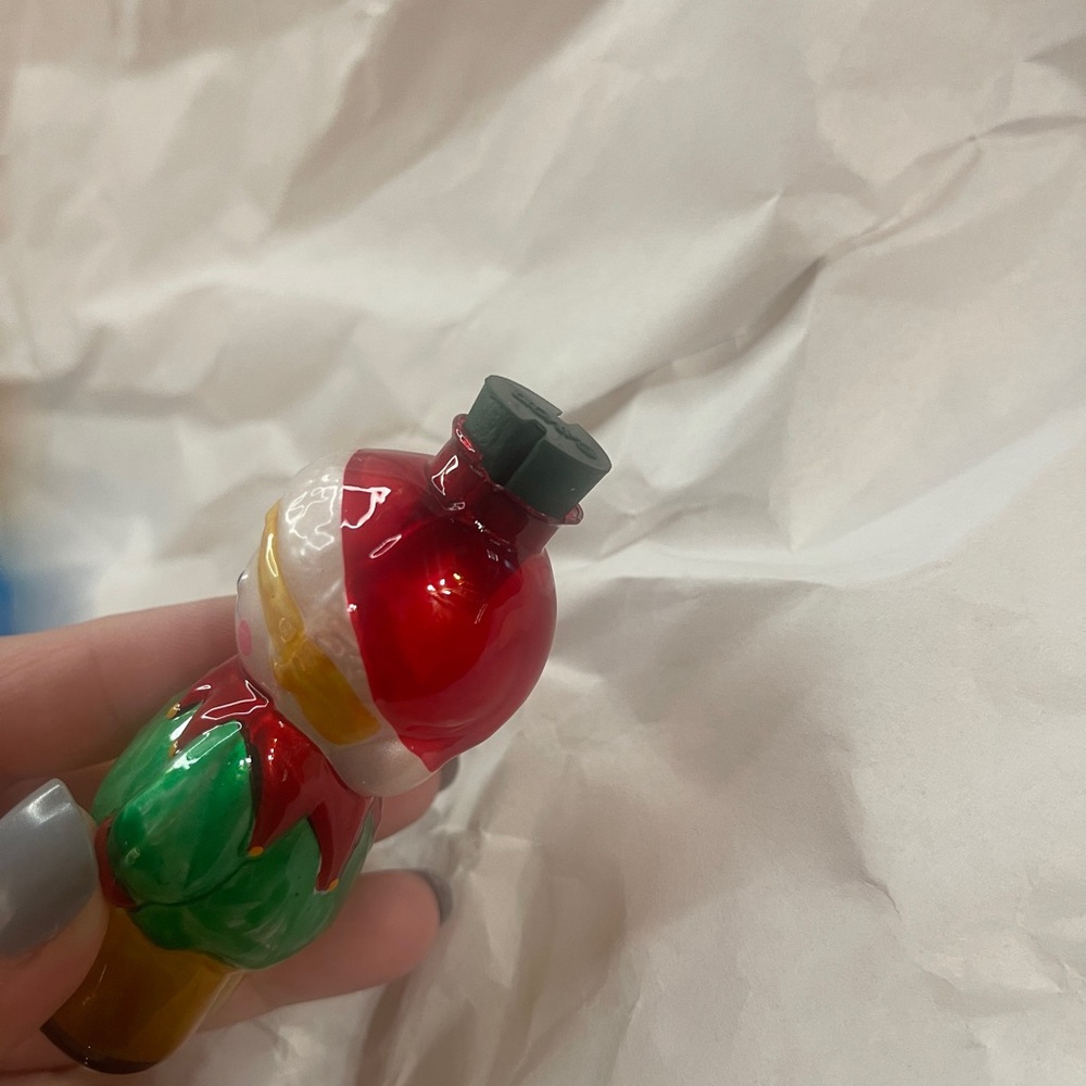 Avon Holiday Ornaments Set - Red, Green, Blue, Gold - Picture 10 of 12